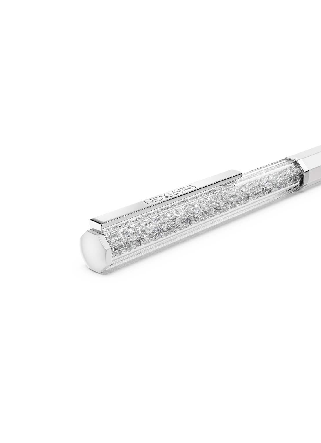 Swarovski Crystalline pen met Swarovski kristal - detail 4 wit