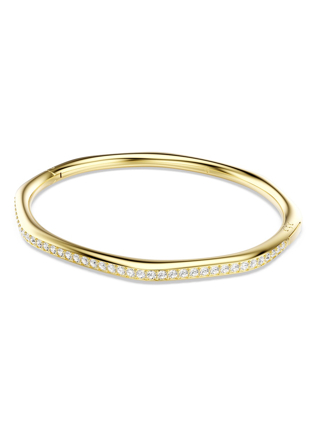 Swarovski Dextera bangle met kristal L - detail 4 goud