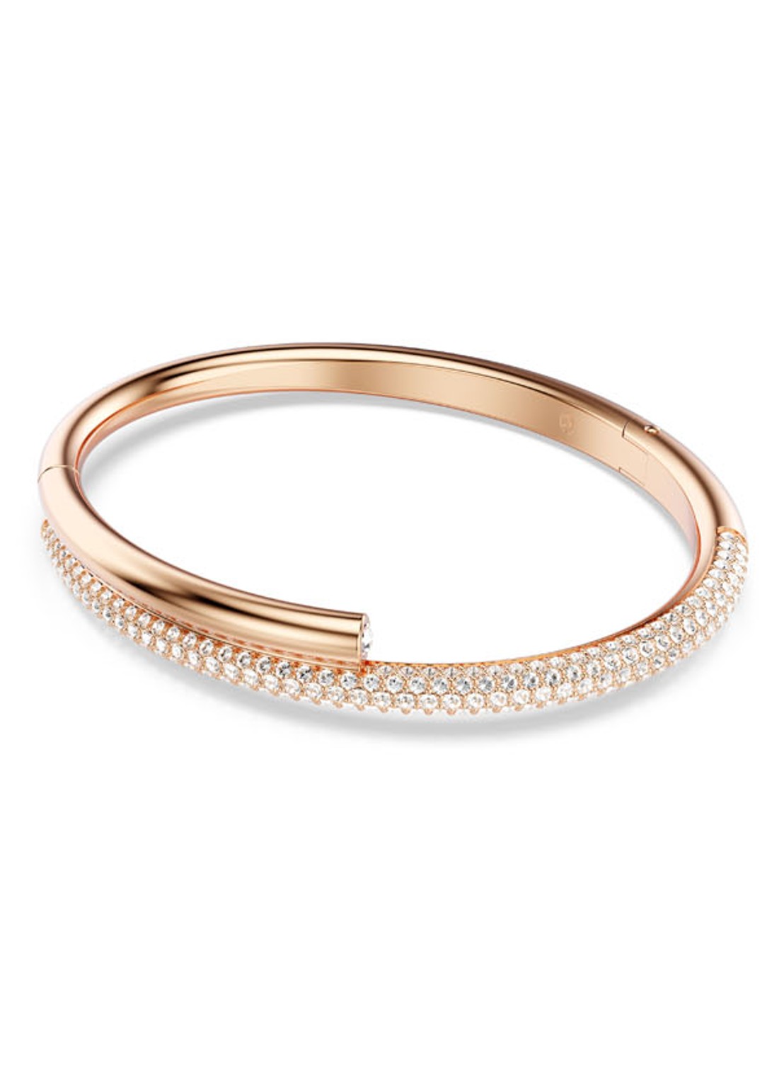 Swarovski Dextera bangle verguld M - detail roségoud