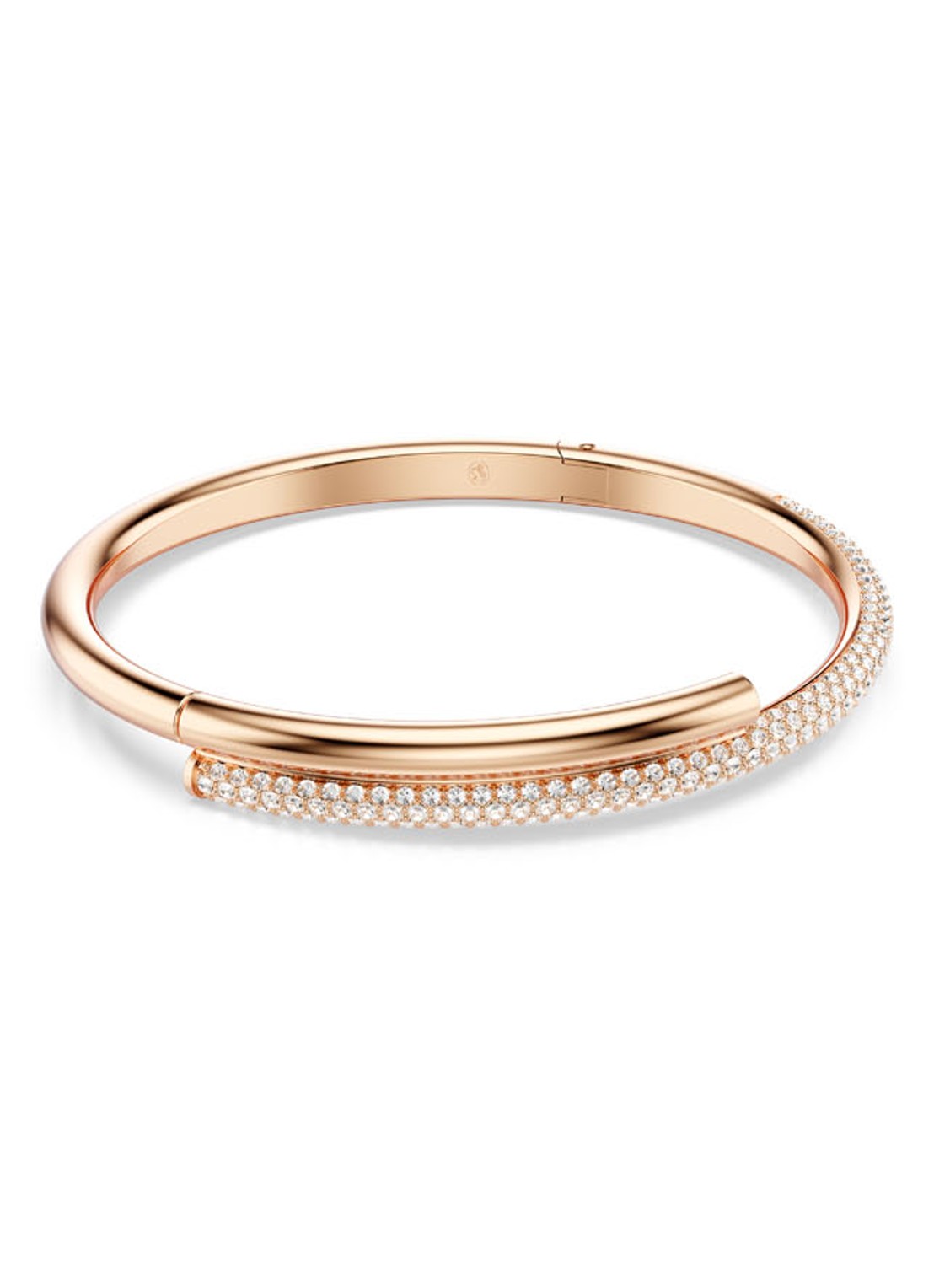 Swarovski Dextera bangle verguld M - voorkant 4 roségoud