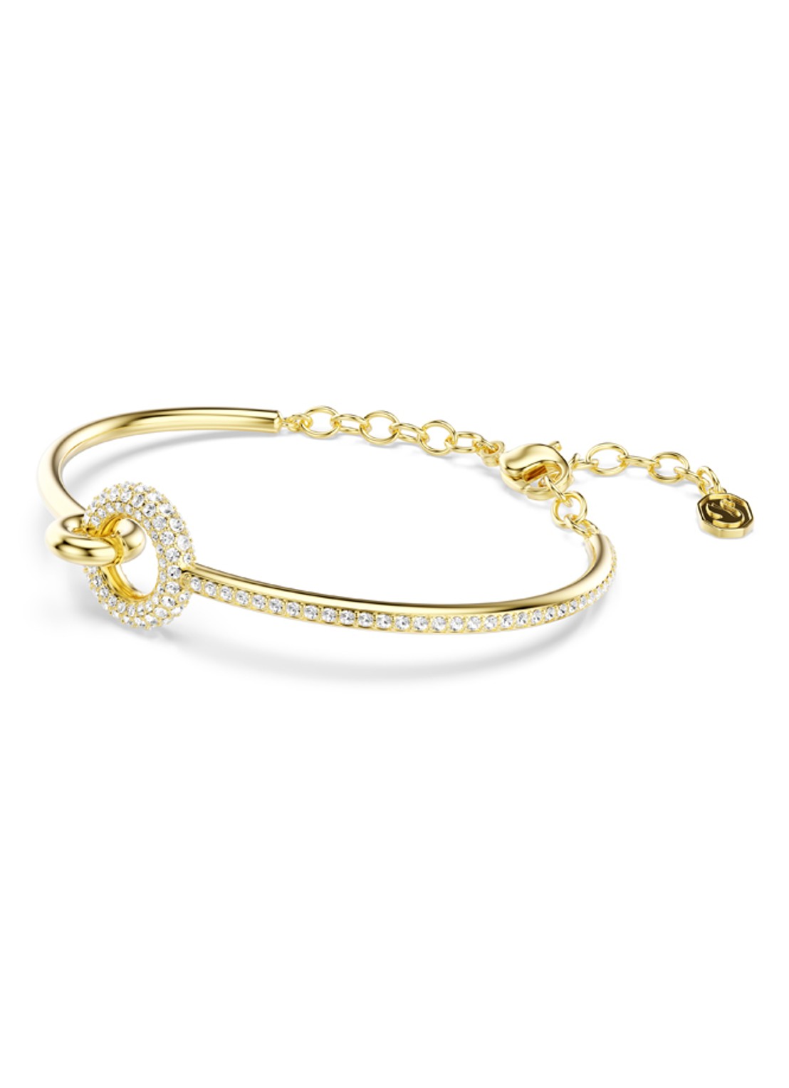 Swarovski Dextera bangle verguld - detail 2 goud