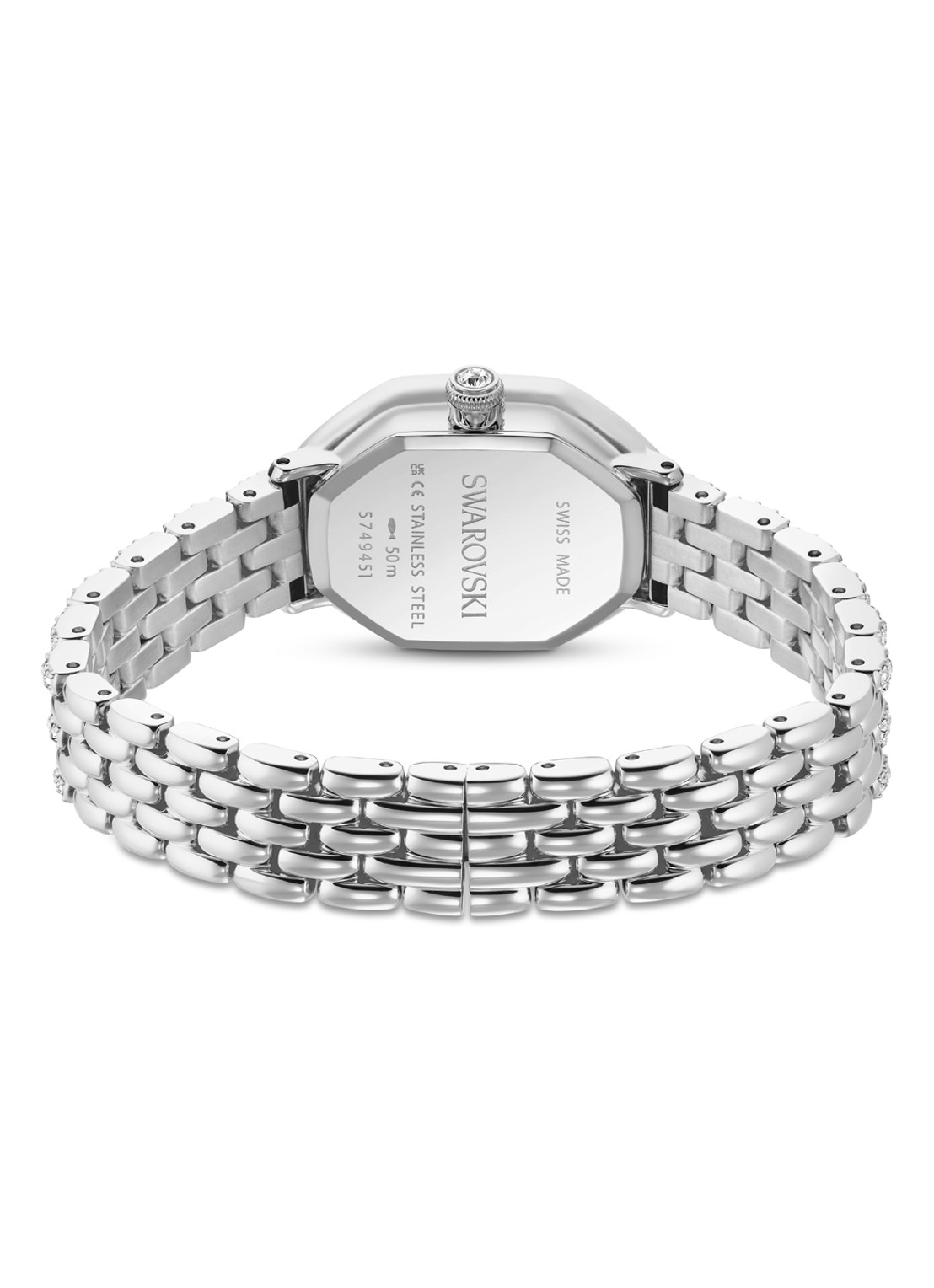 Swarovski Dextera horloge 5749451  - detail 3 zilver