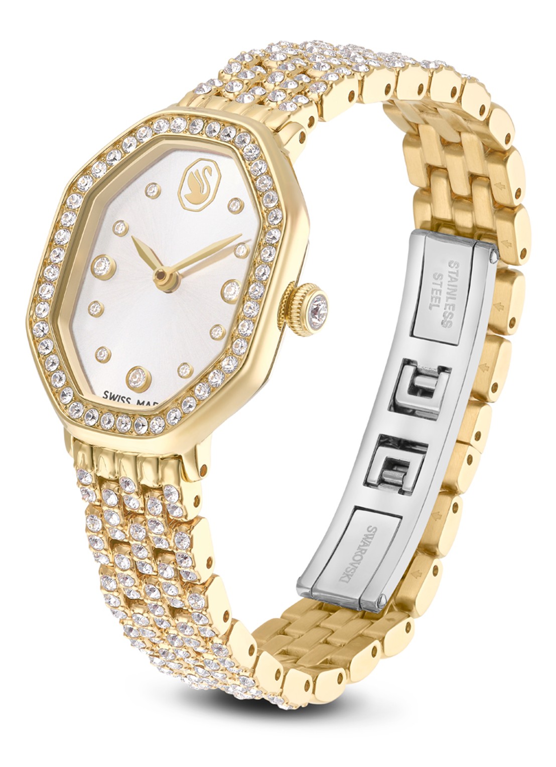Swarovski Dextera horloge 5749453 - detail 2 goud