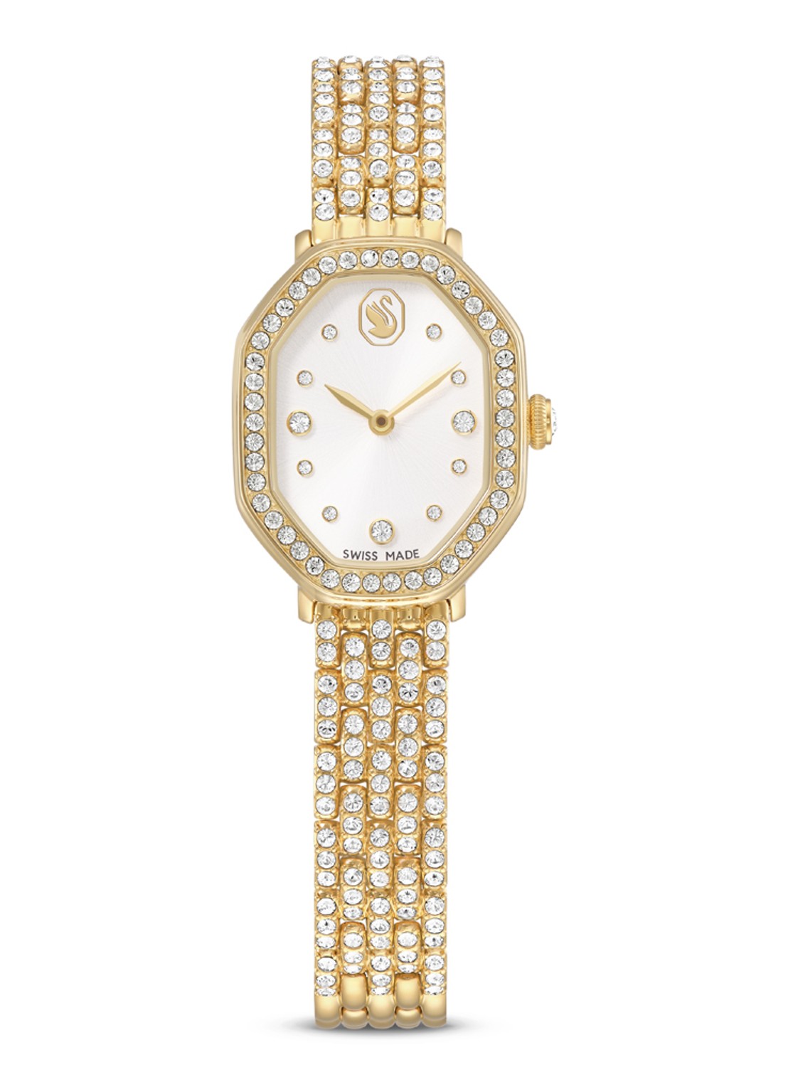 Swarovski Dextera horloge 5749453 - voorkant goud