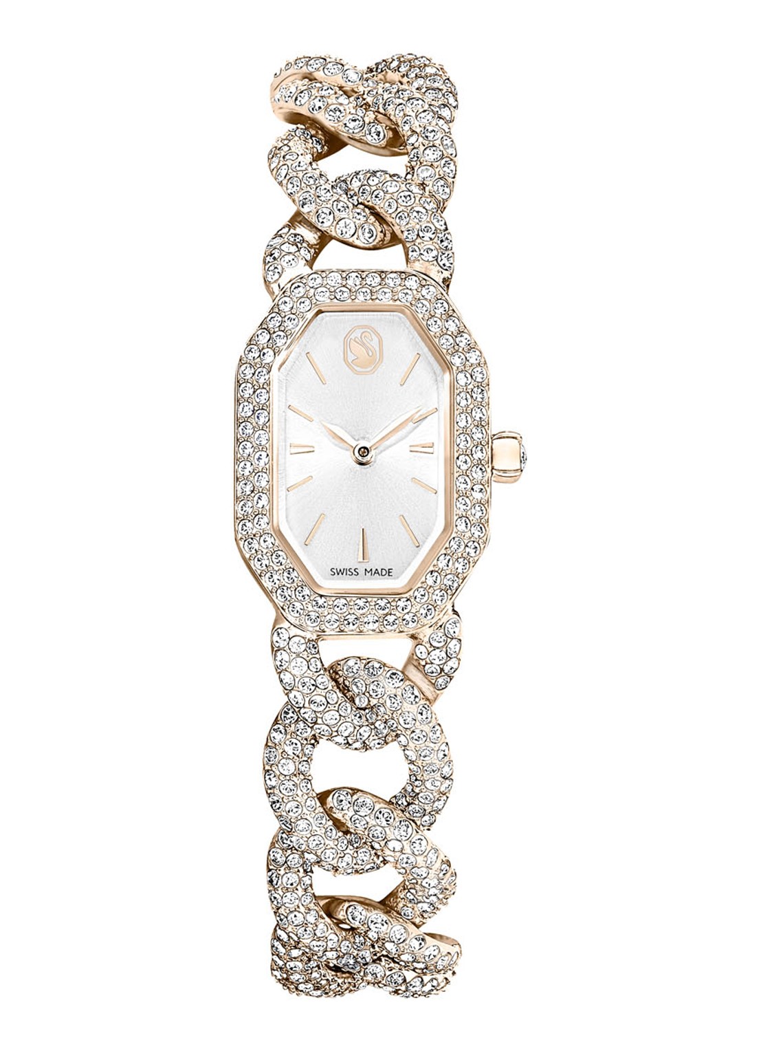 Swarovski Dextera horloge met kristal 5711710 - voorkant 5 goud