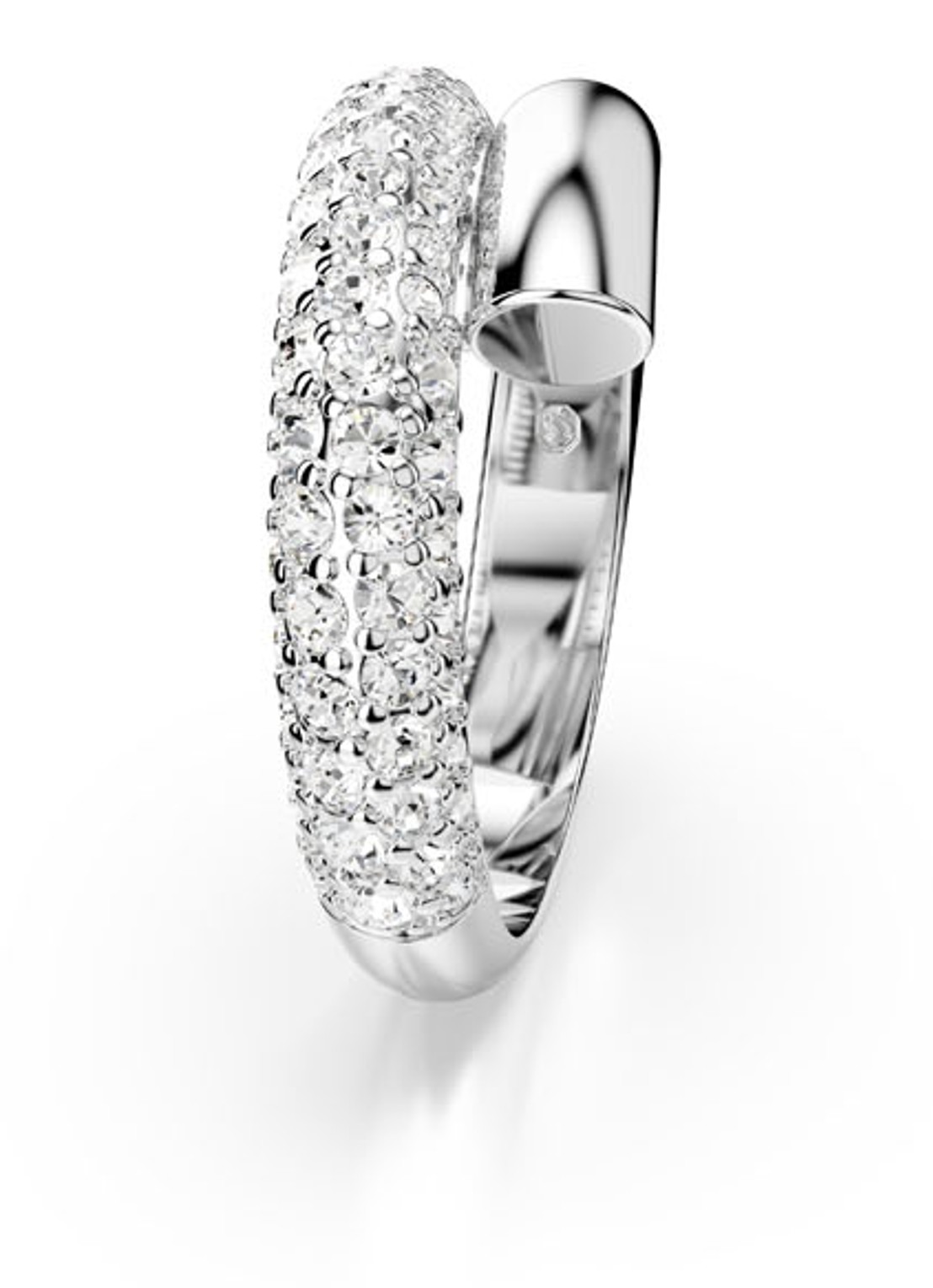 Swarovski Dextera ring met kristal  - detail 8 zilver