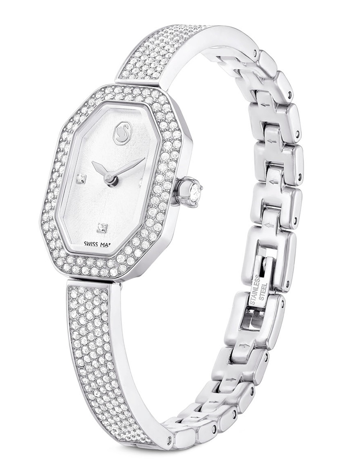 Swarovski Dextra Bangle horloge 5672977 - detail 2 zilver
