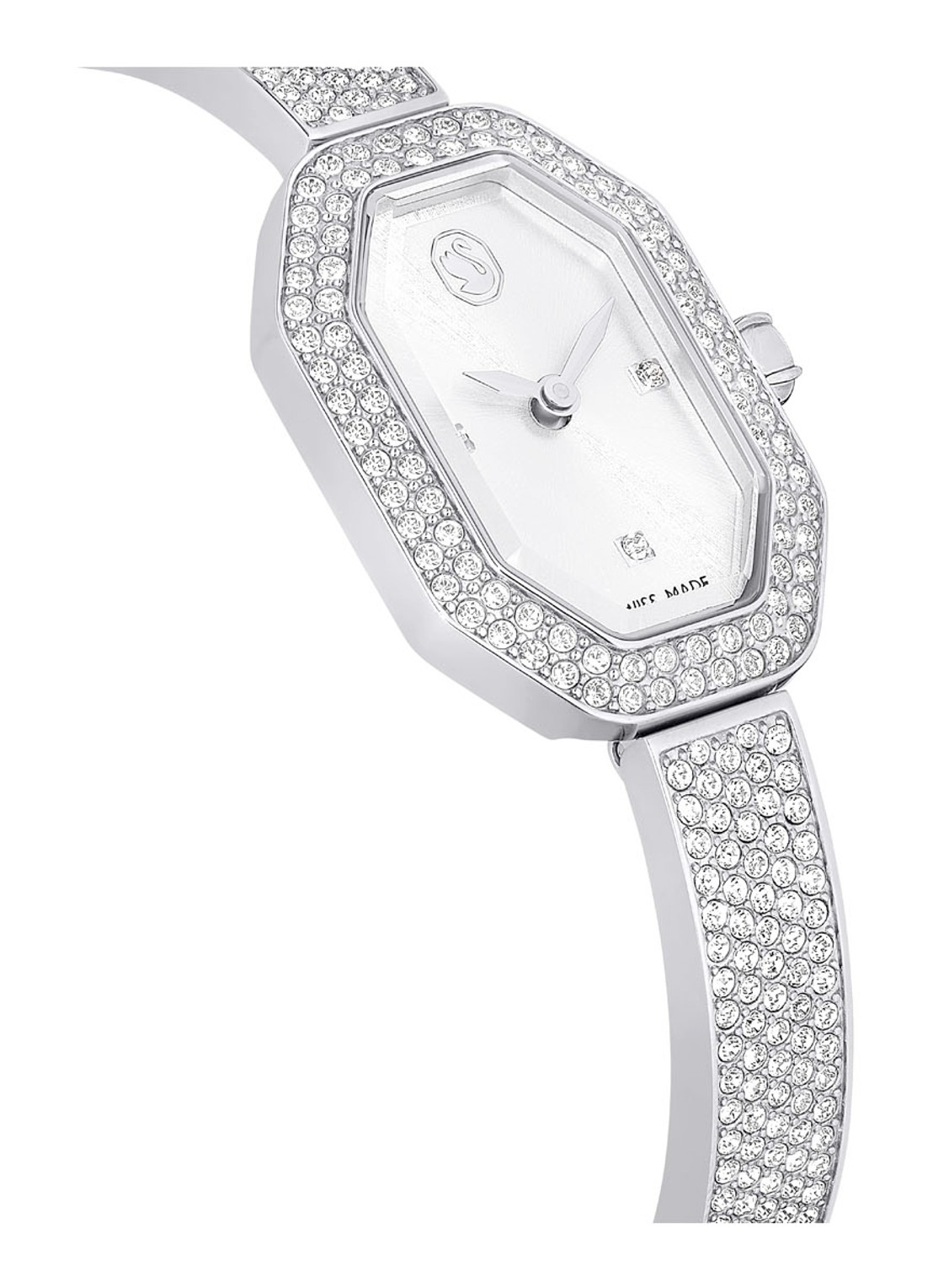 Swarovski Dextra Bangle horloge 5672977 - detail 5 zilver