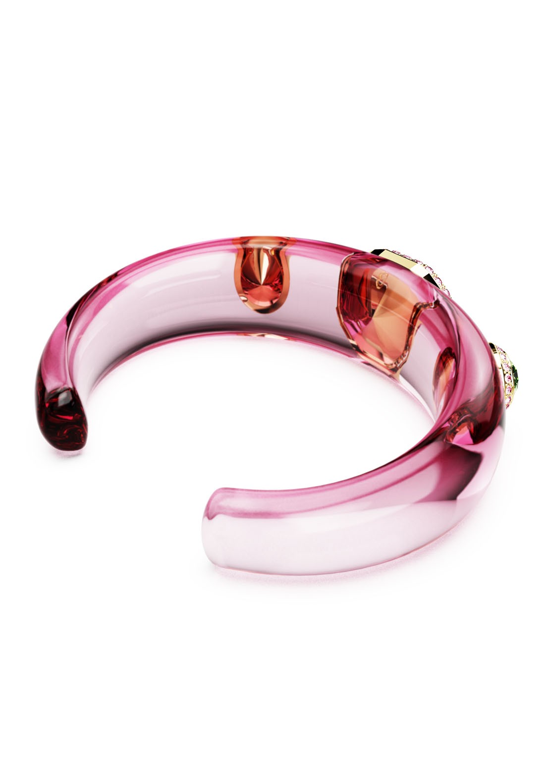 Swarovski Dulcis bangle L - detail 4 roze