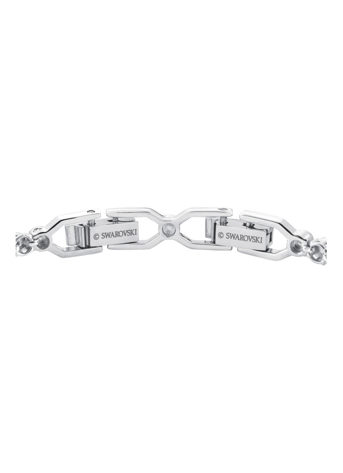 Swarovski Emily armband met kristal - detail 3 zilver