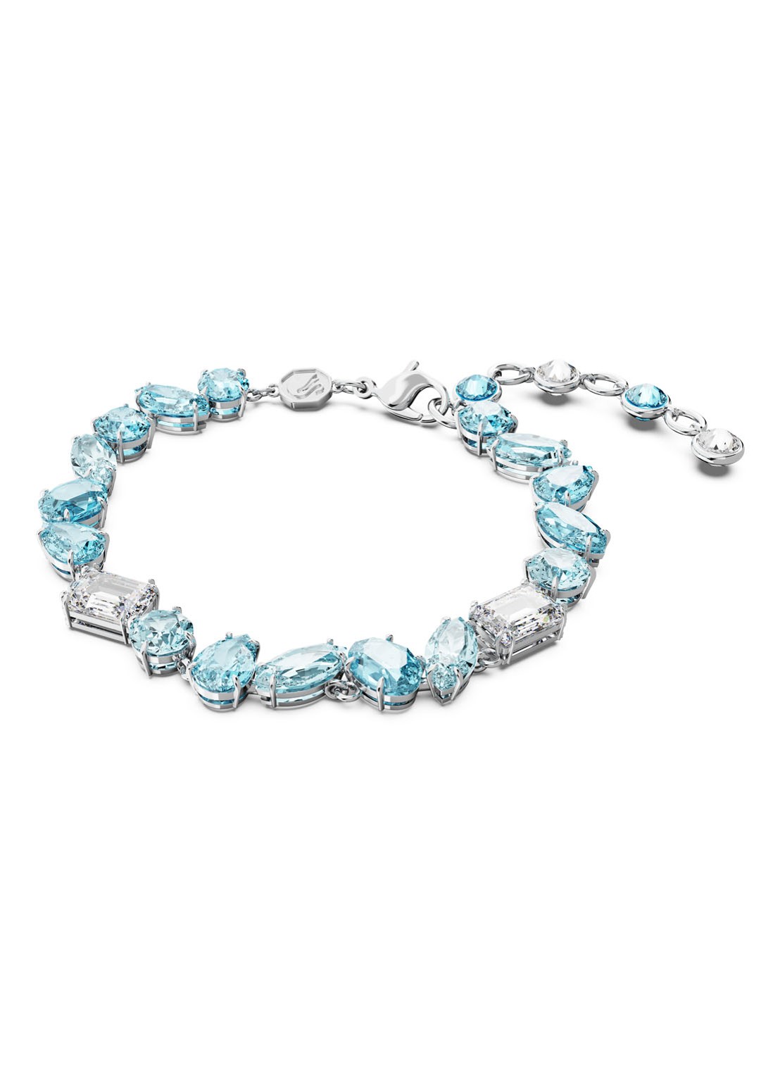 Swarovski Gema armband met kristal - detail 3 blauw