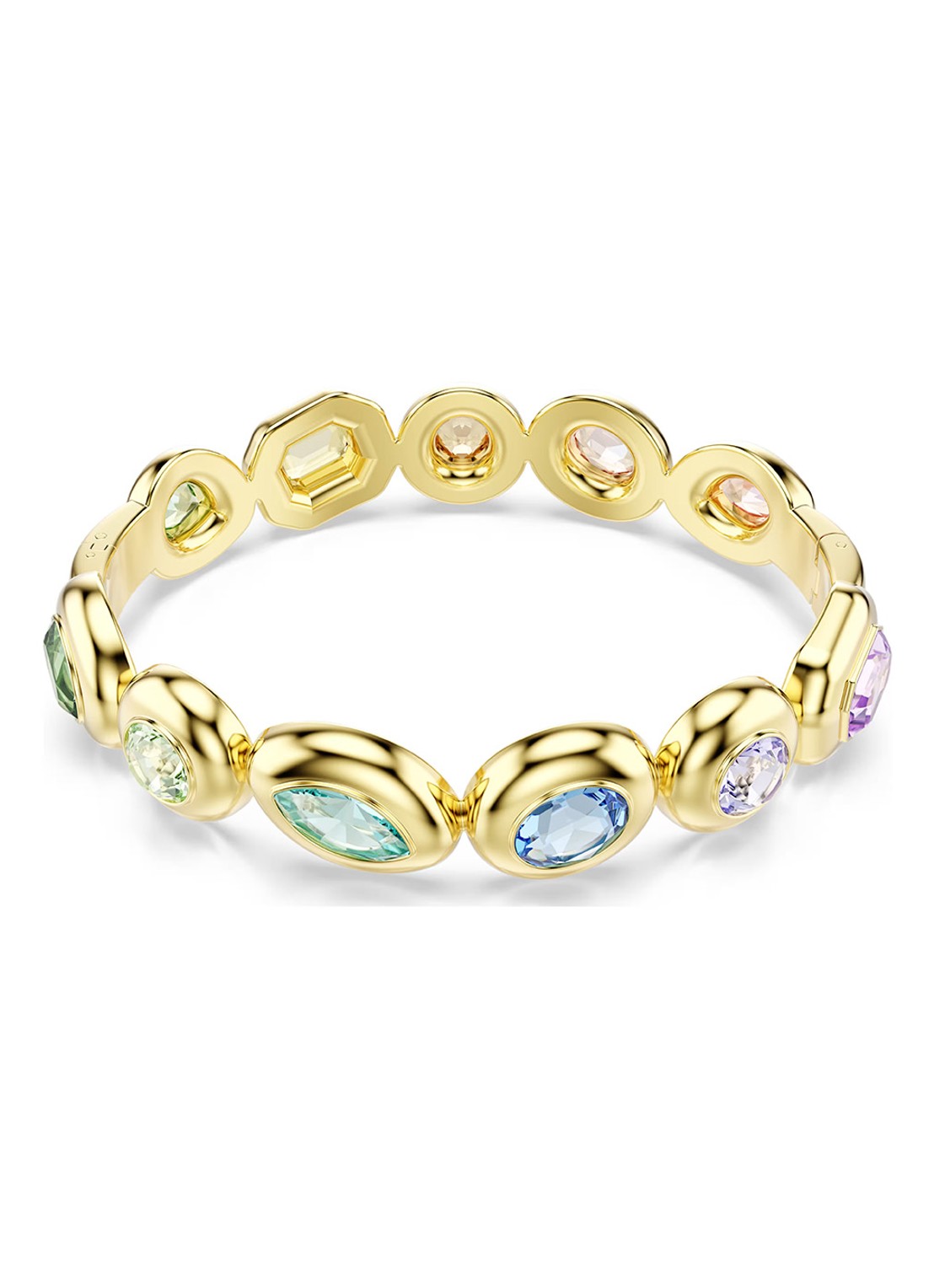Swarovski Gema bangle M - voorkant goud