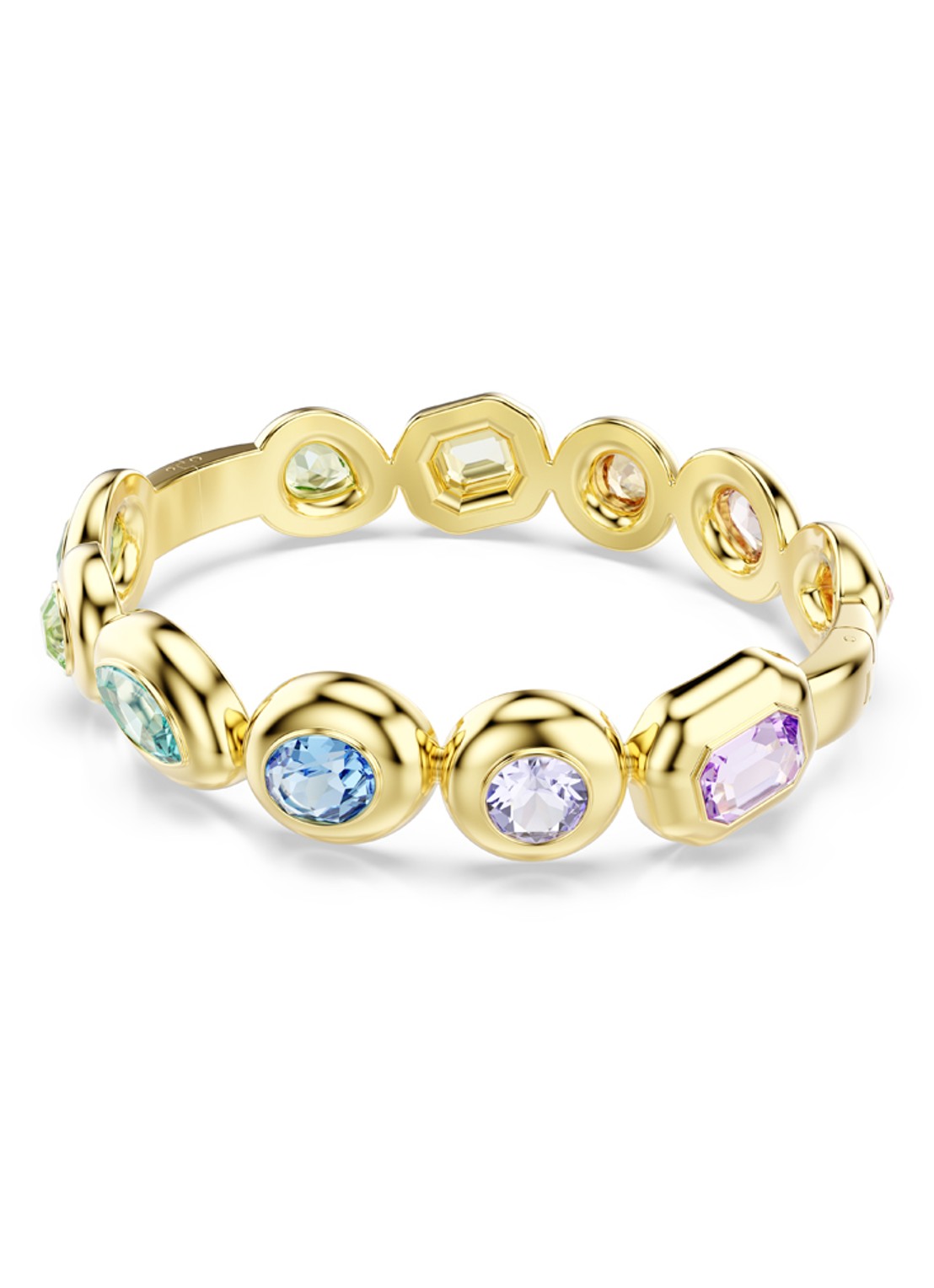 Swarovski Gema bangle verguld L  - detail 2 goud