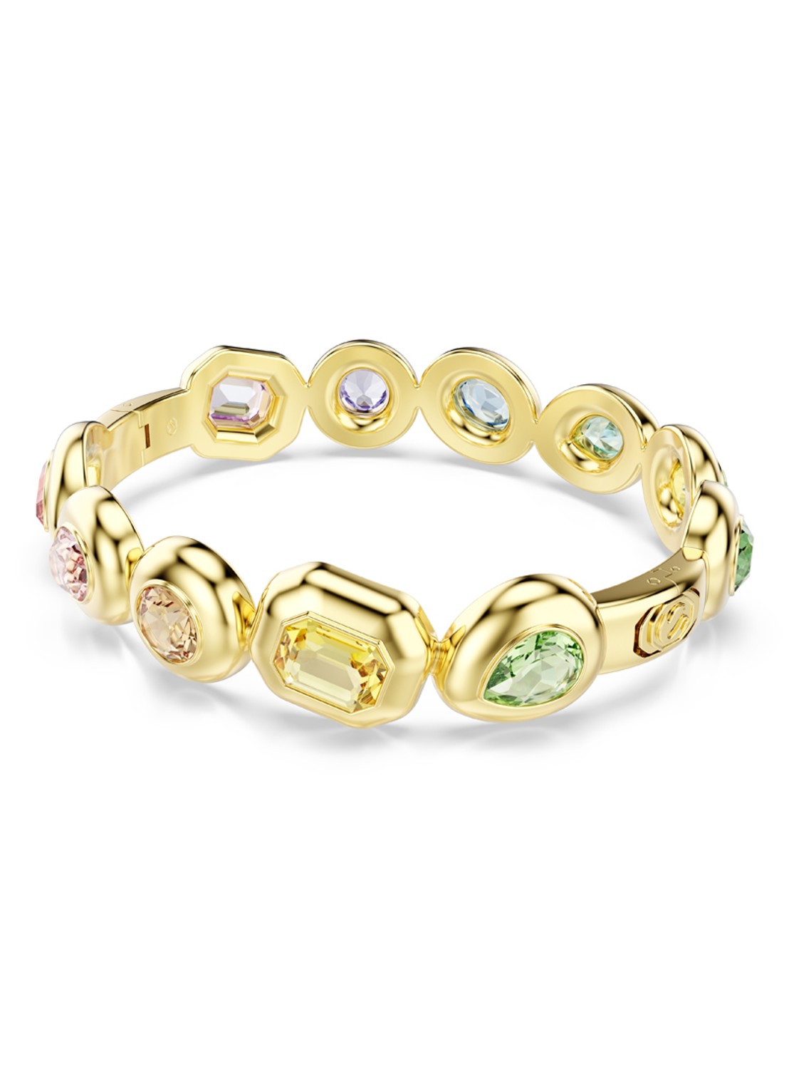 Swarovski Gema bangle verguld L  - detail 5 goud