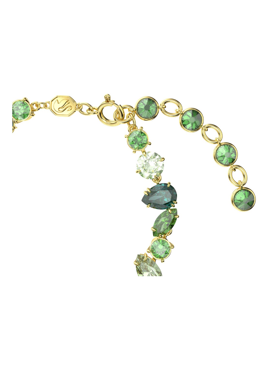 Swarovski GEMA BRACELET LINE GRE/GOS M - detail 3 goud