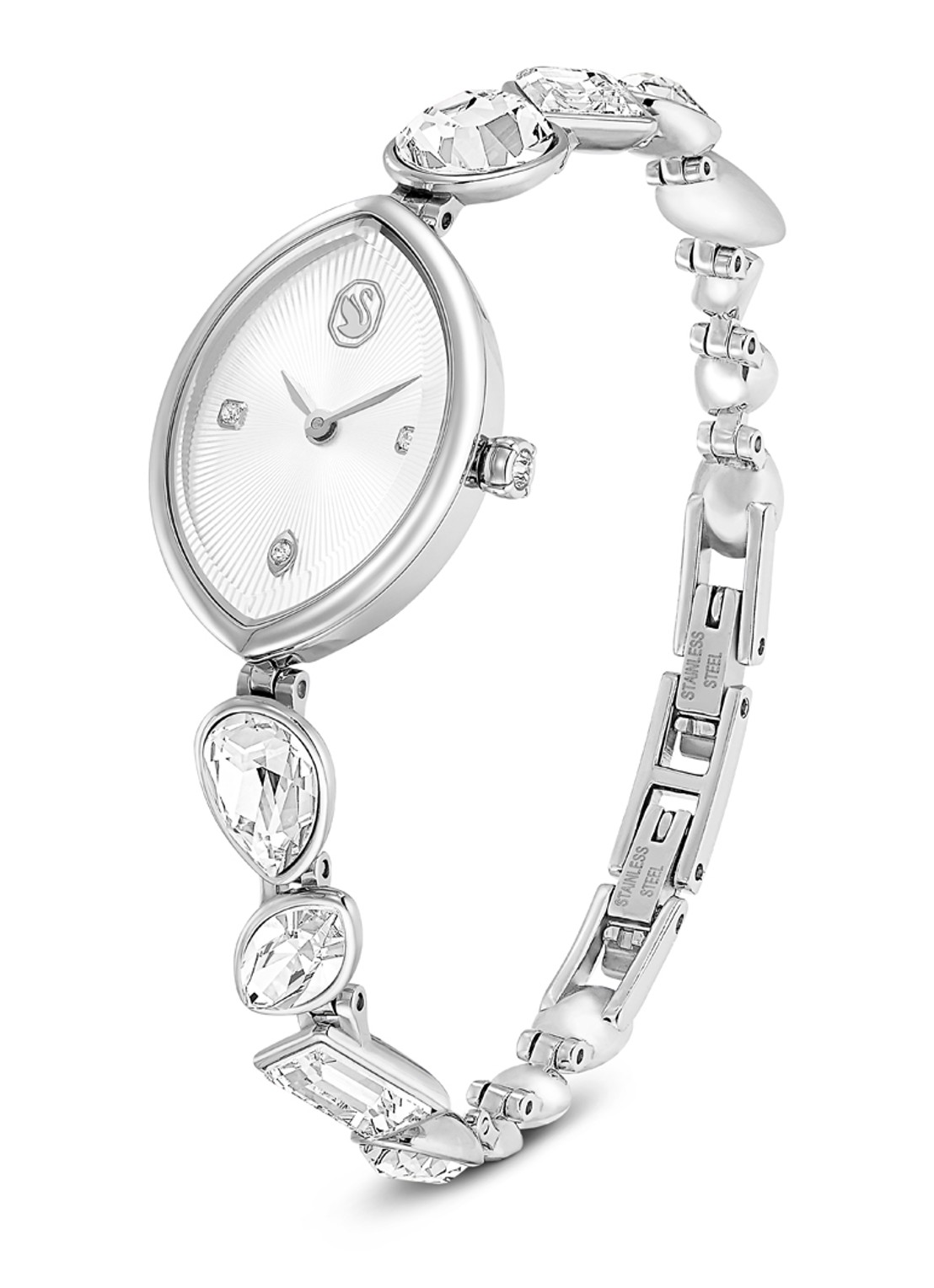 Swarovski Gema horloge 5737955 - detail 2 zilver