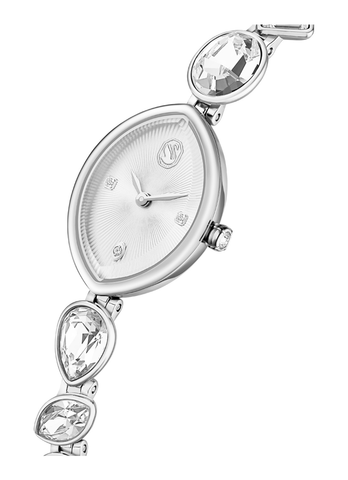 Swarovski Gema horloge 5737955 - detail 4 zilver