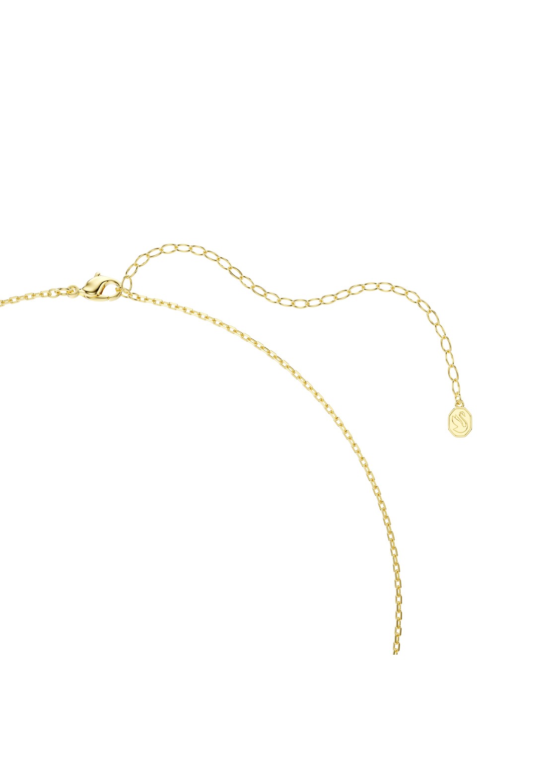 Swarovski Gema ketting verguld - detail 4 goud