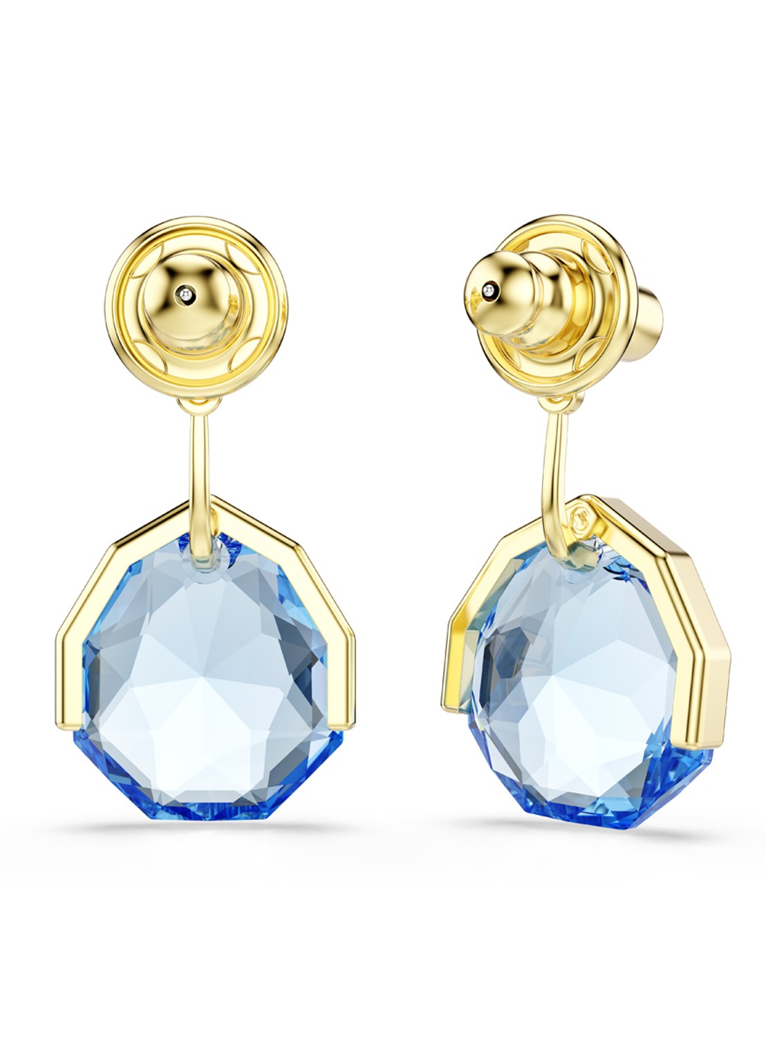 Swarovski Gema oorstekers verguld  - detail 3 goud
