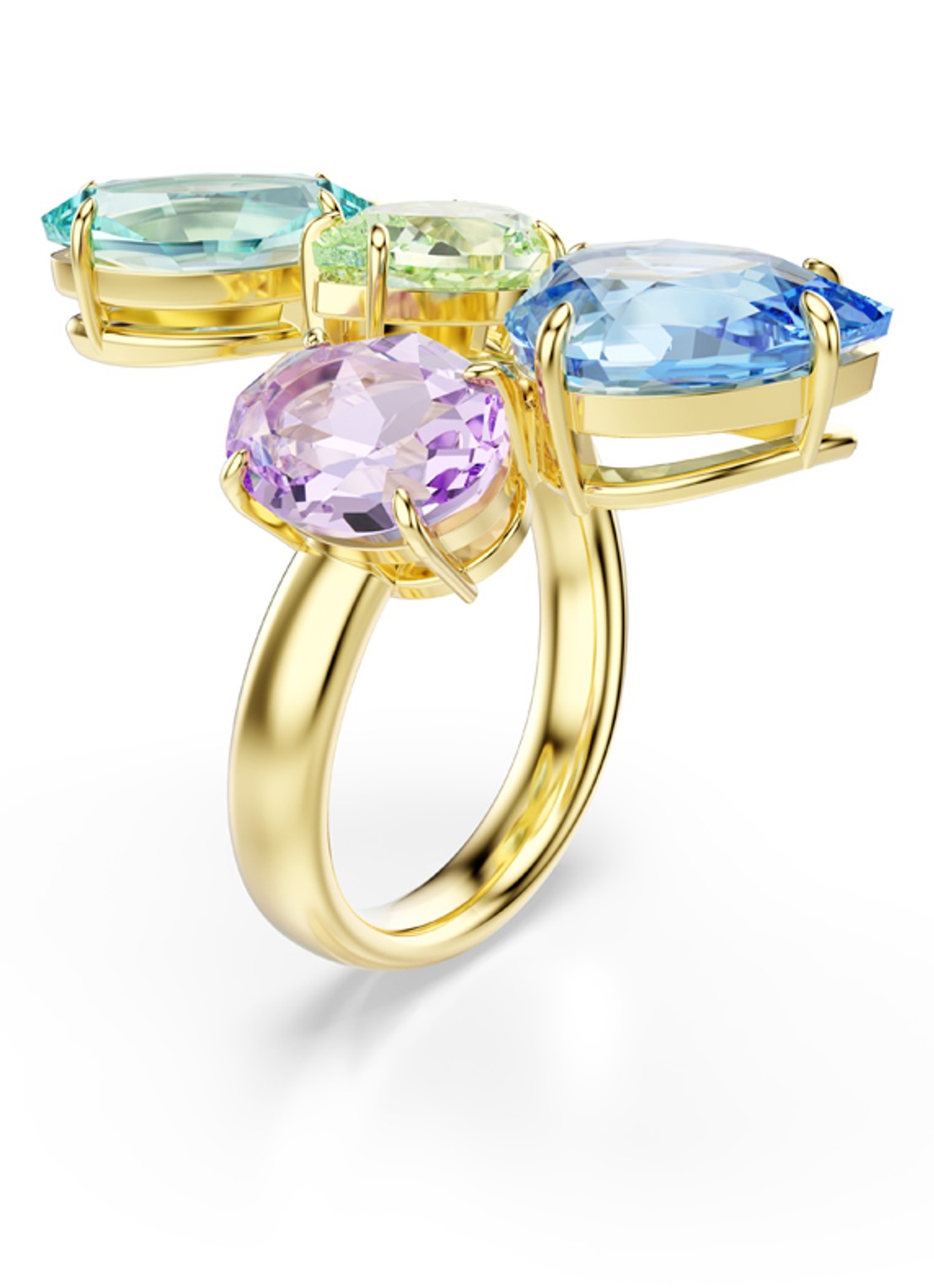 Swarovski Gema ring verguld 52 - detail 2 goud