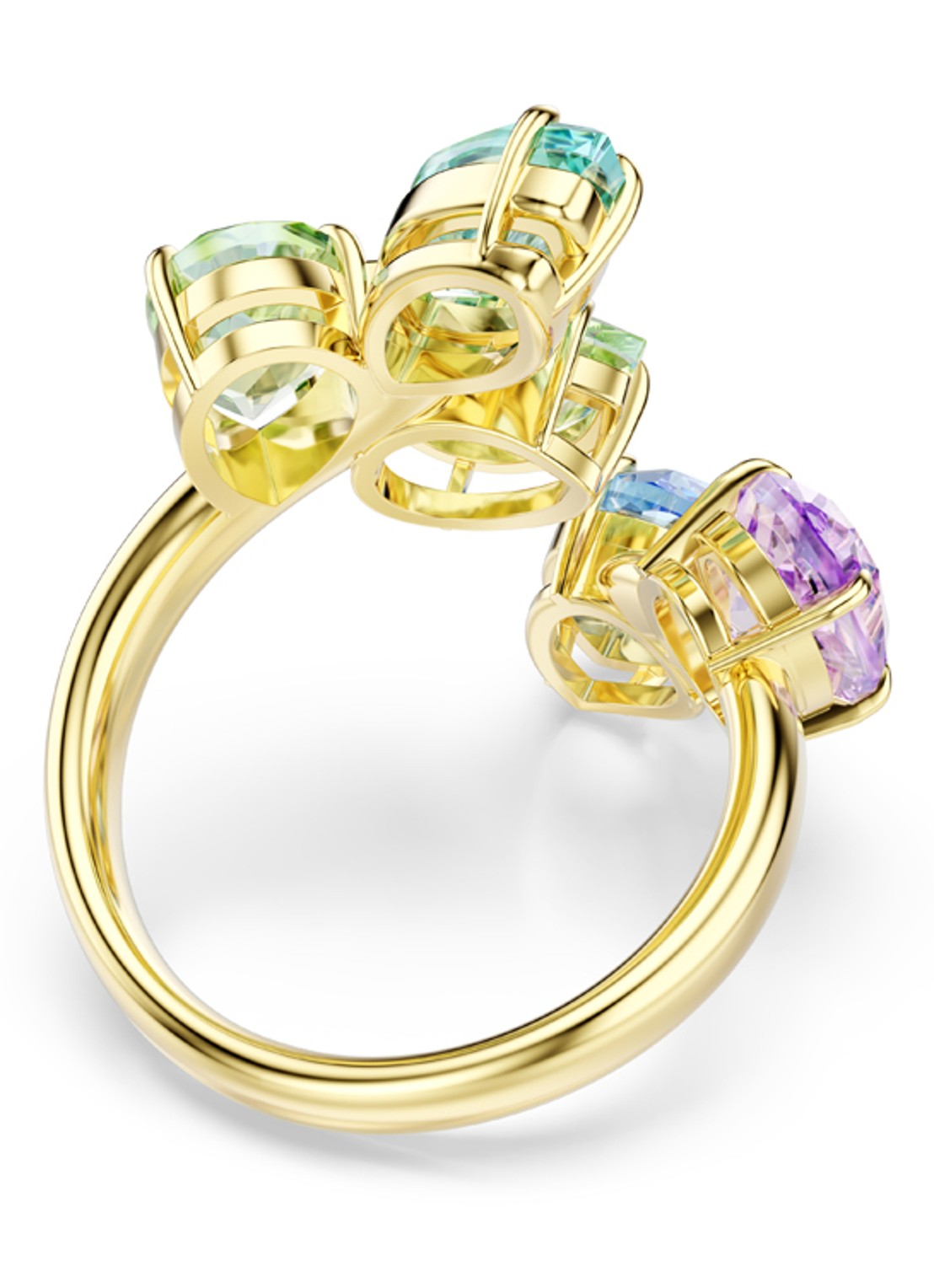 Swarovski Gema ring verguld 52 - detail 4 goud