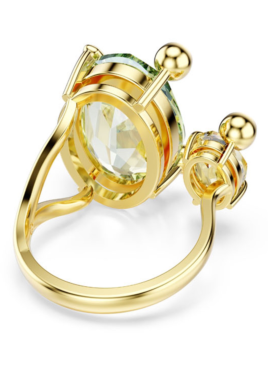 Swarovski Gema ring verguld 60 - detail 3 goud