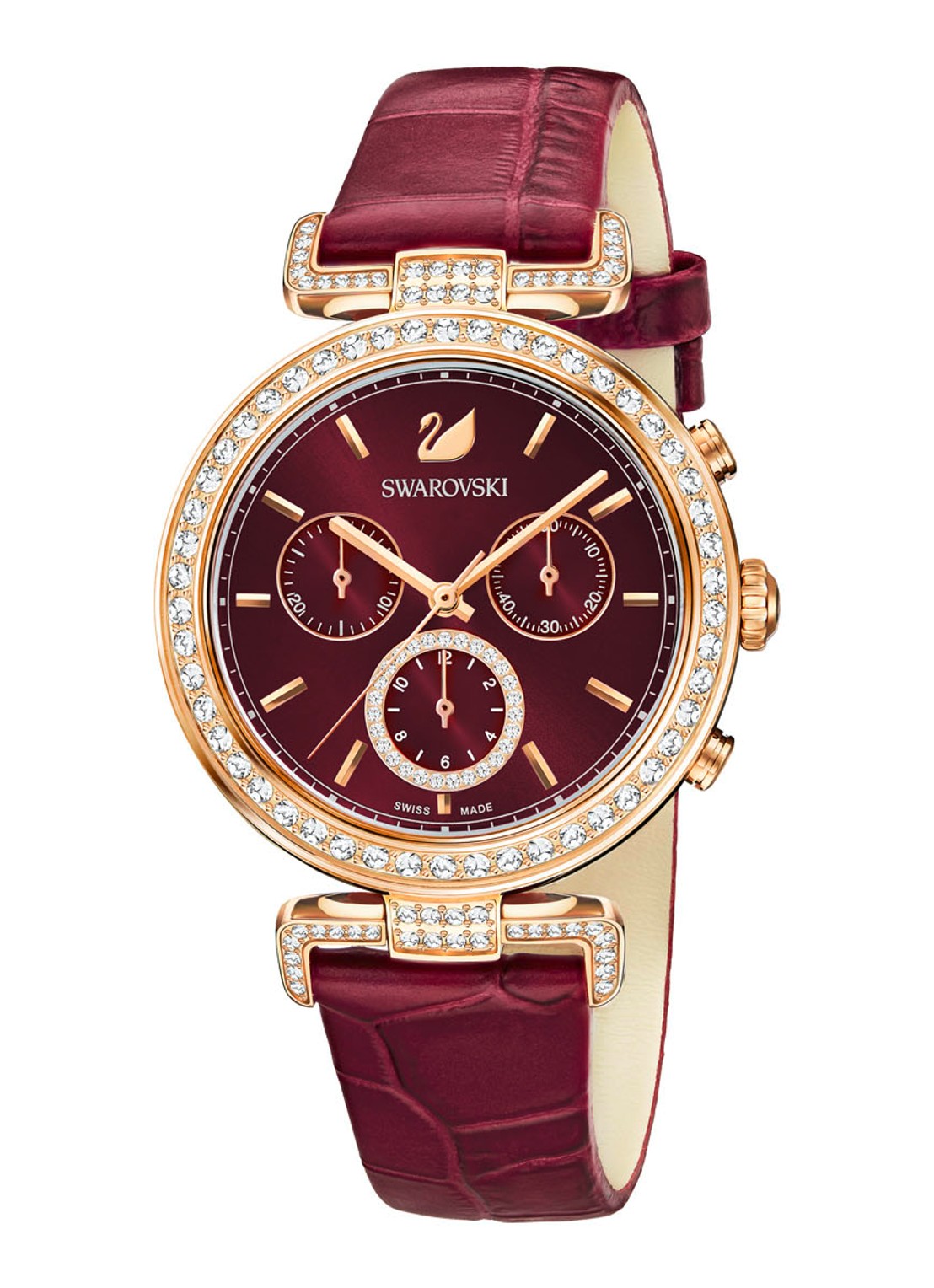 Swarovski Horloge met kristal 5416701 - detail 3 rood