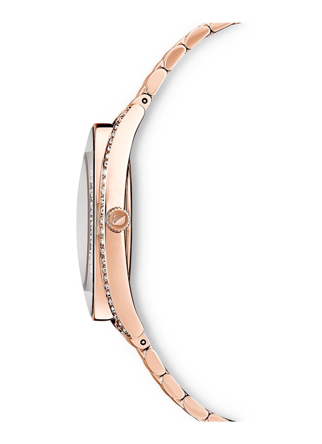 Swarovski Horloge met kristal 5519459 - detail 2 roségoud