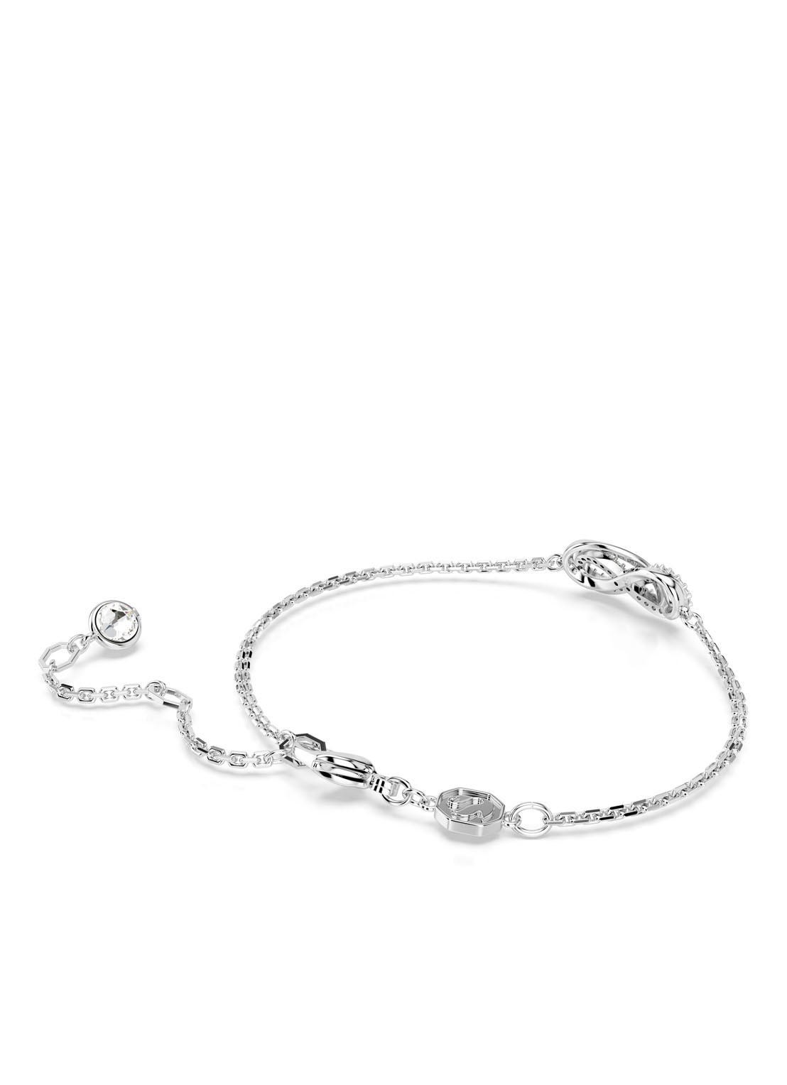 Swarovski Hyperbola armband met kristal M - detail 4 zilver