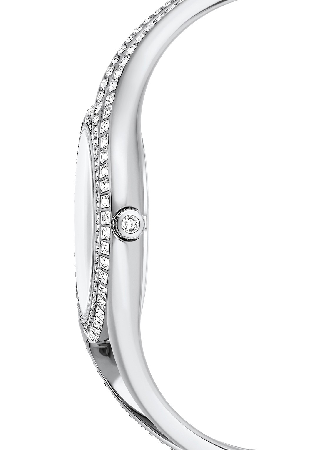 Swarovski Hyperbola bangle horloge 5689432 - detail 7 zilver