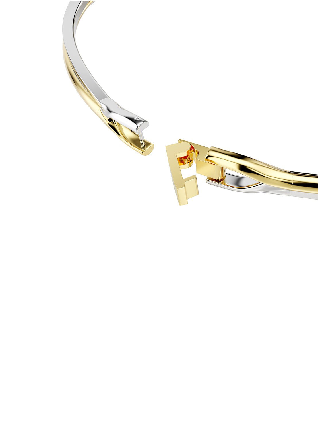 Swarovski Hyperbola choker M - detail 3 goud