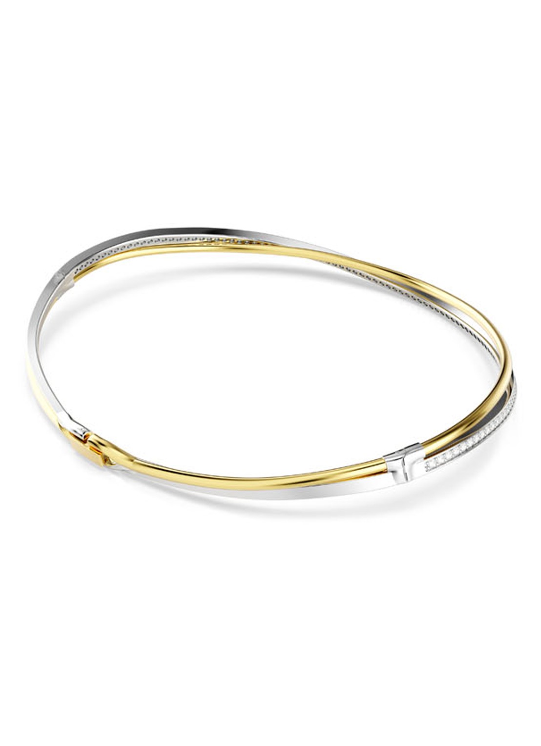 Swarovski Hyperbola choker M - detail 4 goud