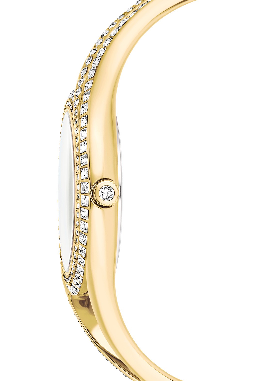 Swarovski Hyperbola horloge 5754534  - detail 4 goud