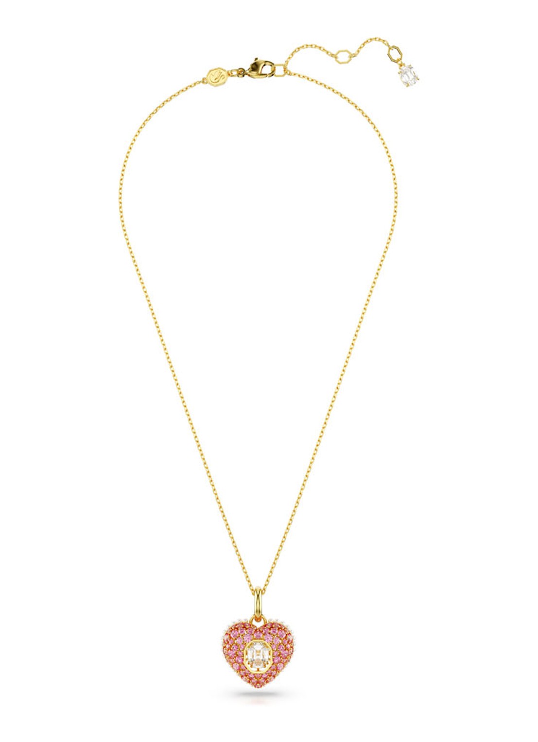 Swarovski Hyperbola ketting verguld - detail goud