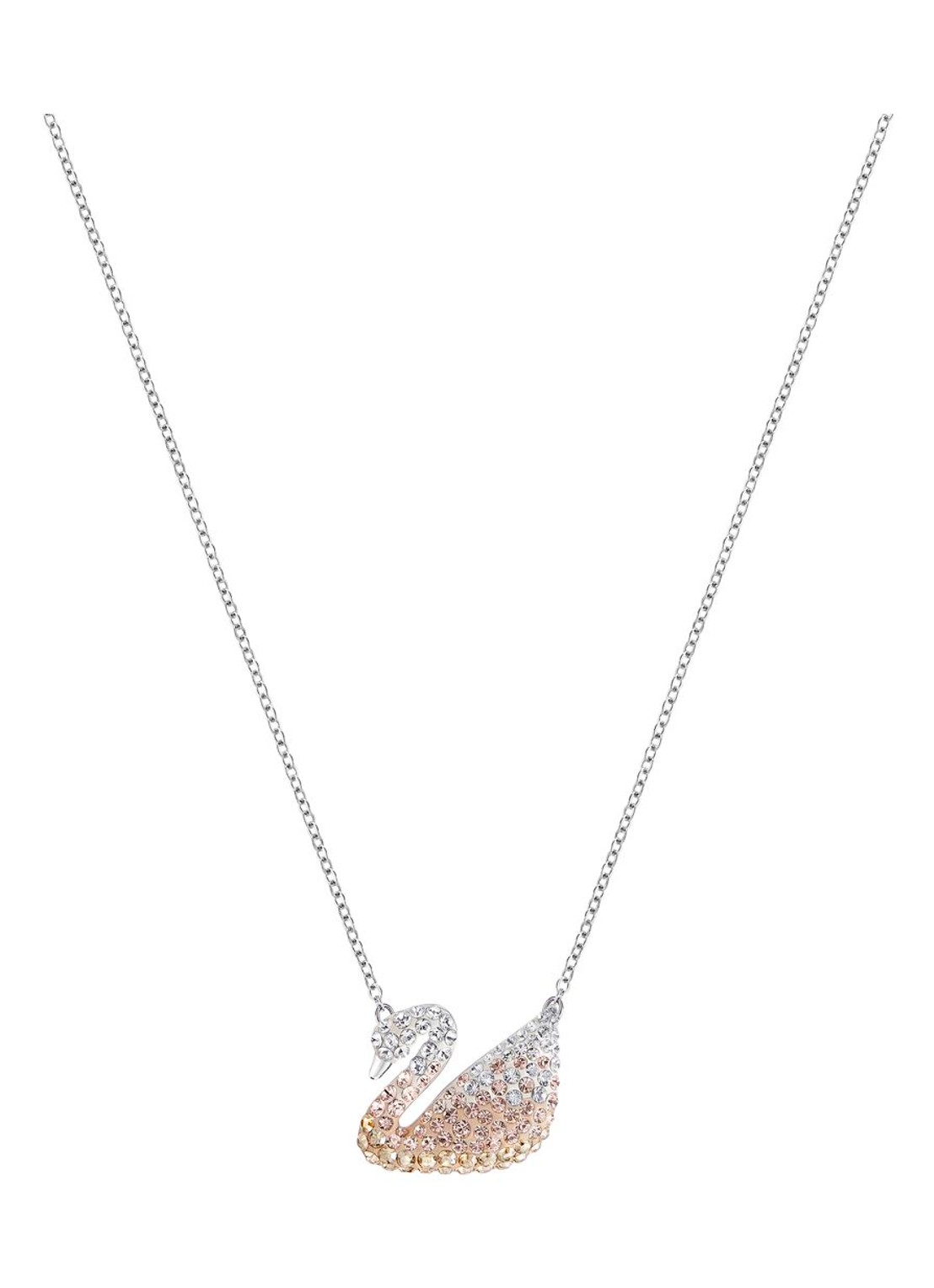 Swarovski Iconic Swan hanger - voorkant 3 zilver