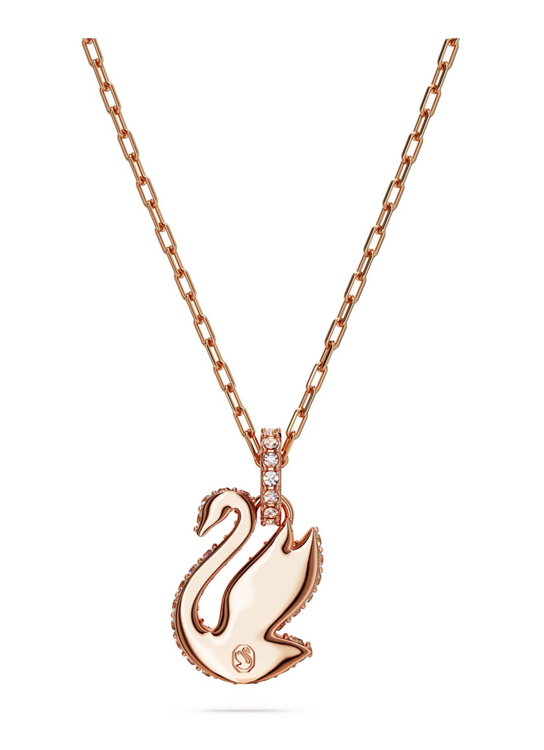 Swarovski ICONIC SWAN PEND XXS PENDANT W - detail 3 roségoud