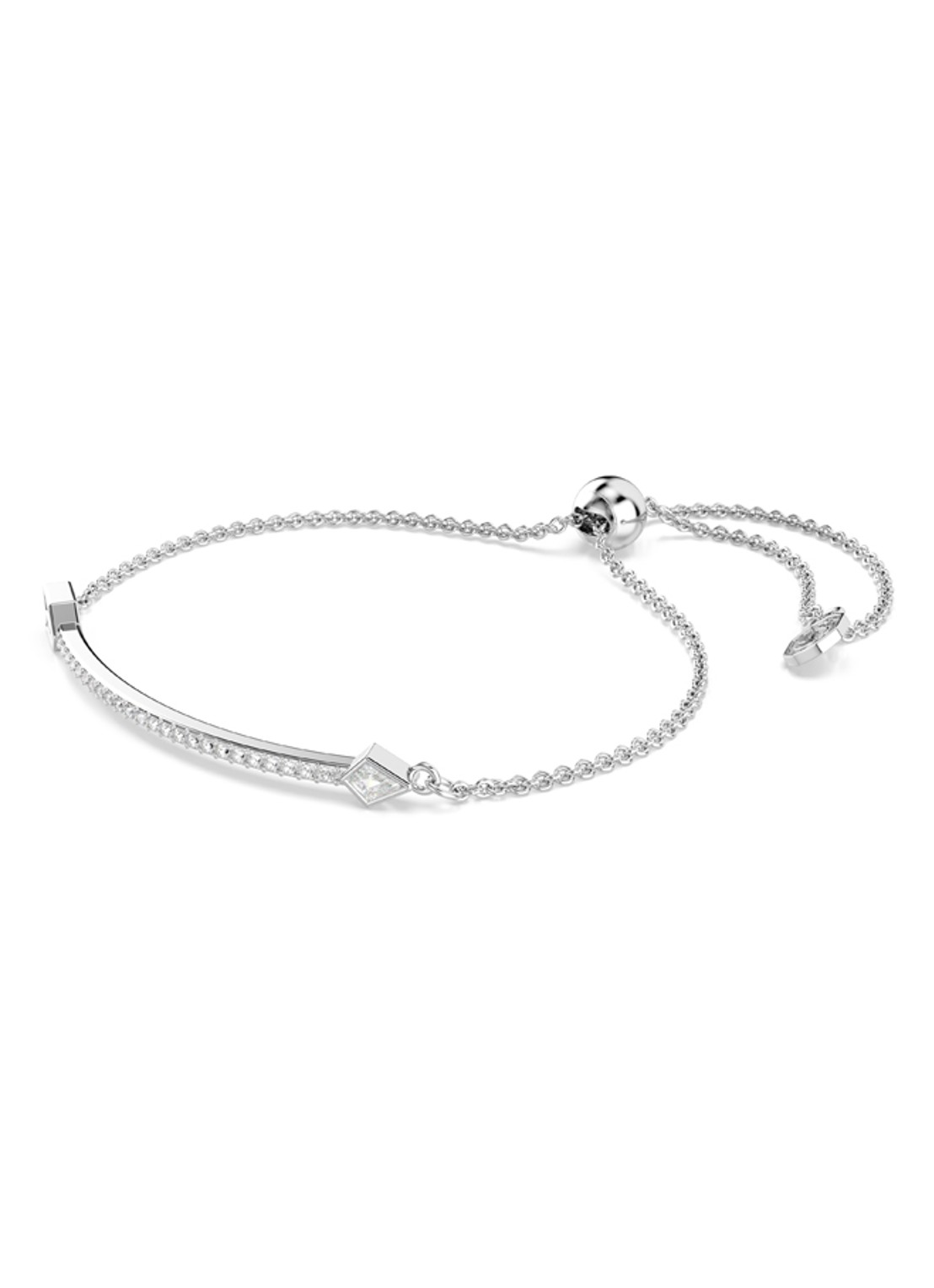 Swarovski Idyllia armband met kristal - detail 2 zilver