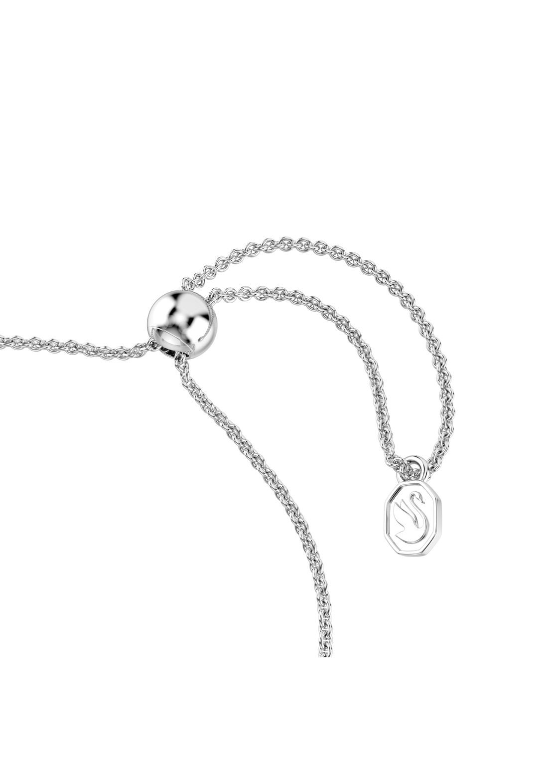 Swarovski Idyllia armband met kristal - detail 3 zilver
