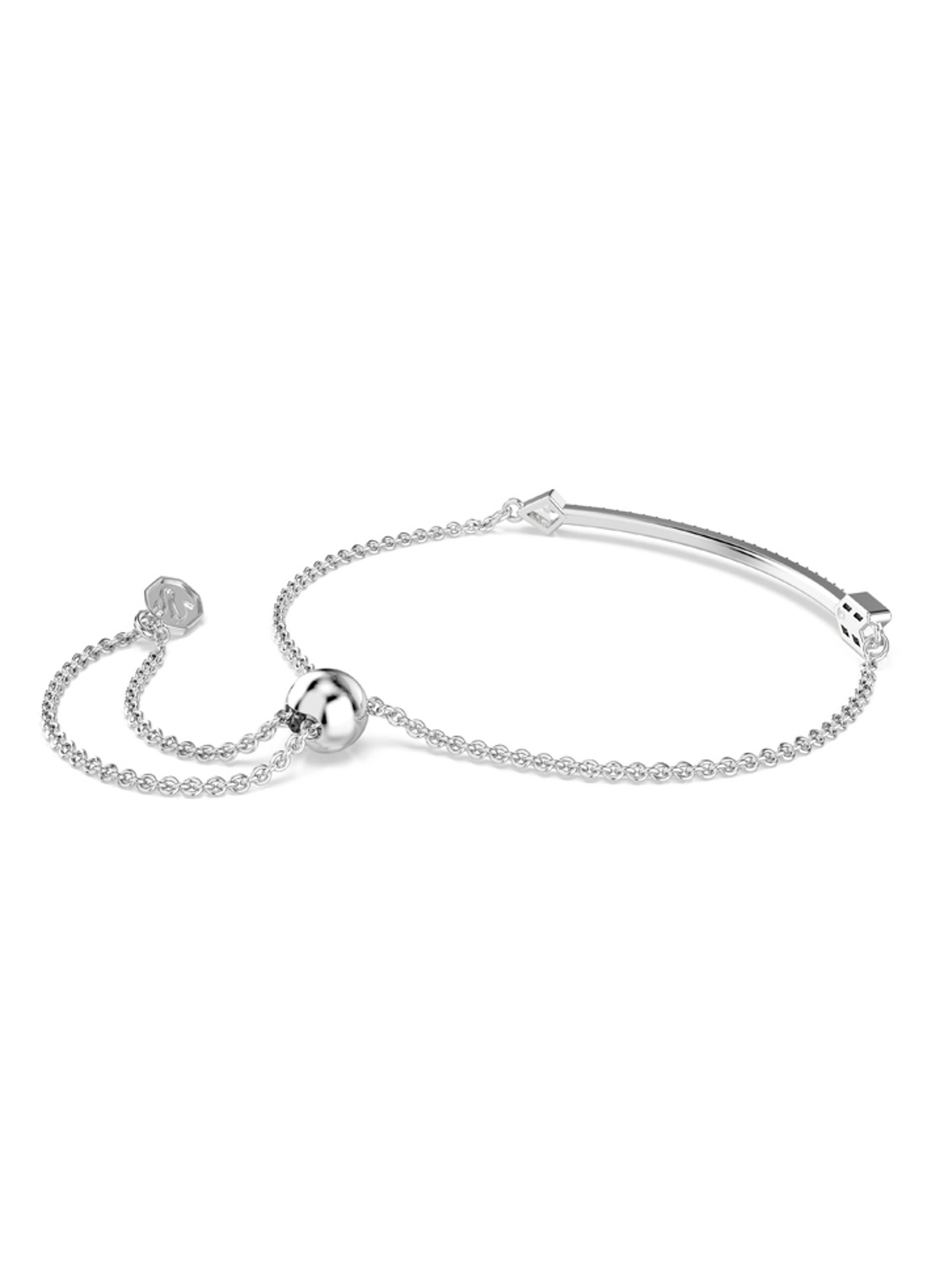 Swarovski Idyllia armband met kristal - detail 5 zilver