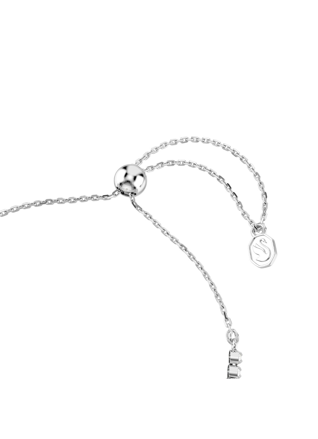 Swarovski Idyllia armband met kristal - detail 3 zilver
