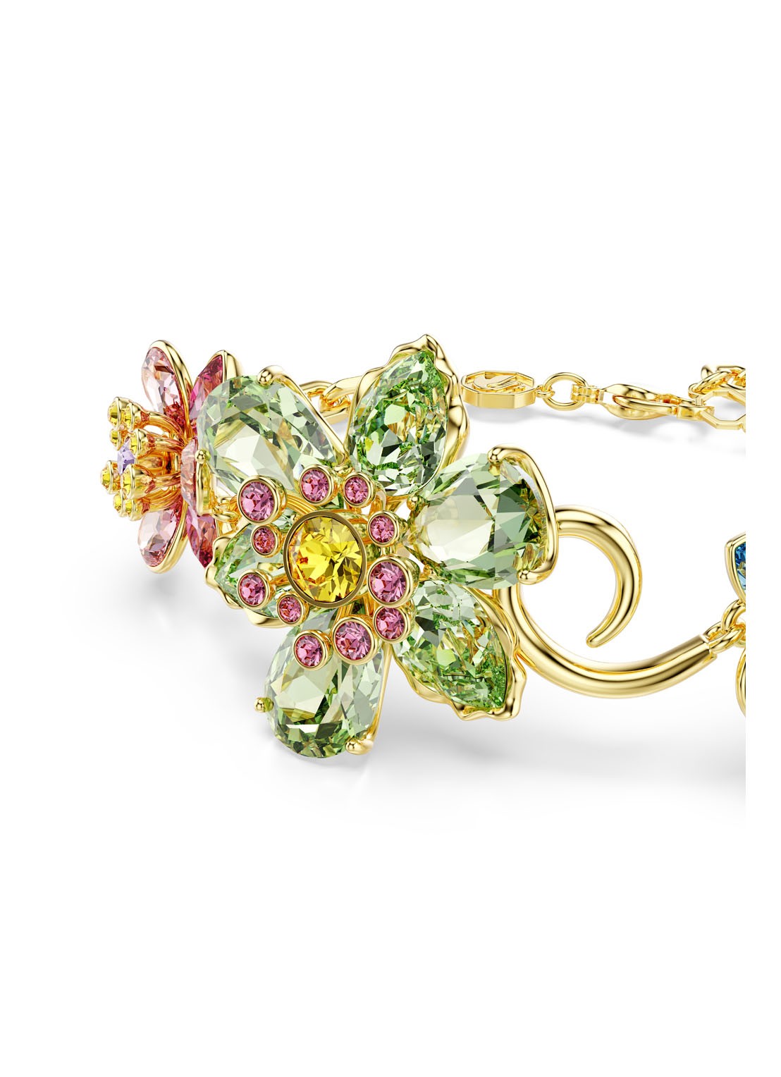 Swarovski Idyllia armband verguld M - detail 4 goud
