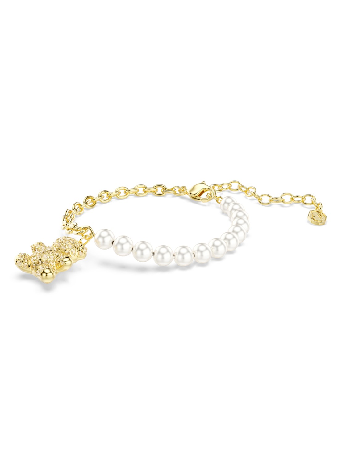 Swarovski Idyllia armband verguld - detail 2 goud