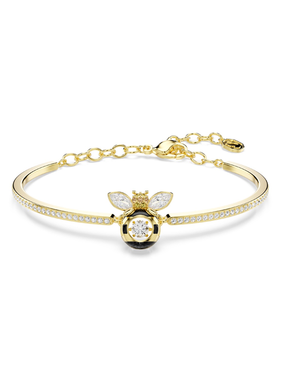 Swarovski Idyllia armband verguld - voorkant goud