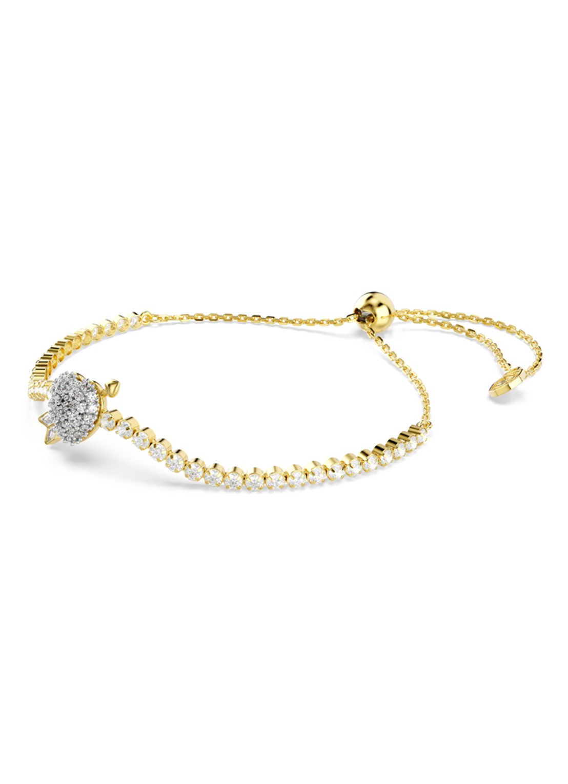 Swarovski Idyllia armband verguld - detail 2 goud
