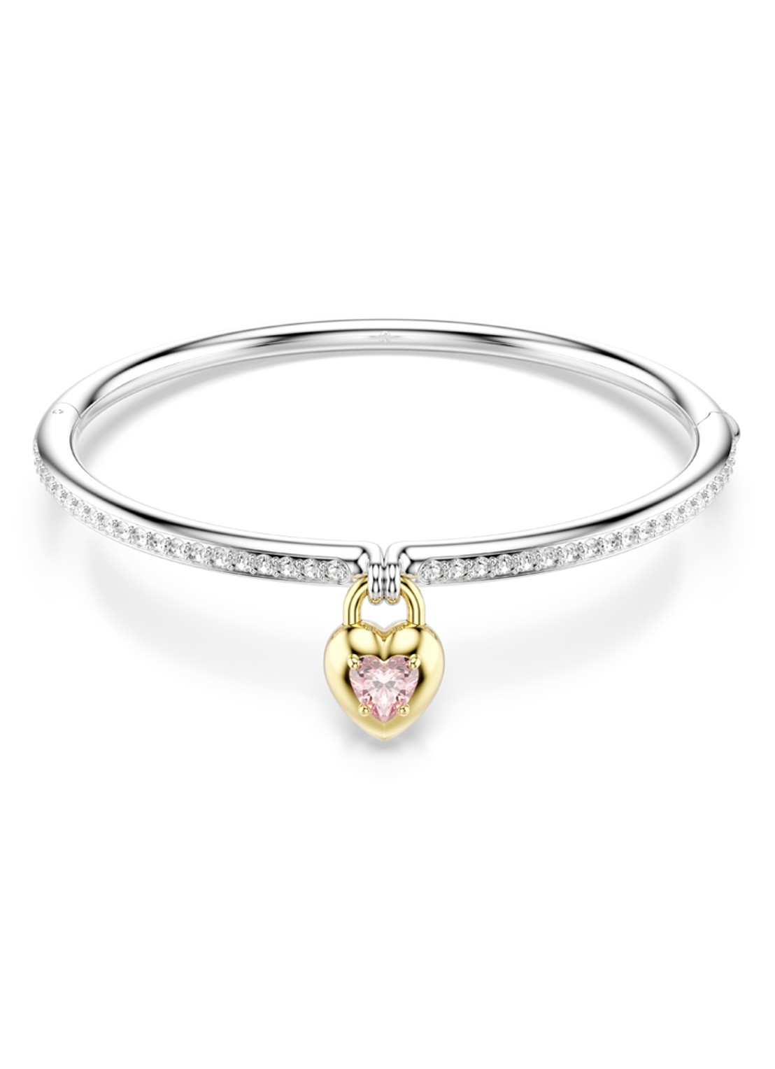 Swarovski Idyllia bangle L - voorkant zilver