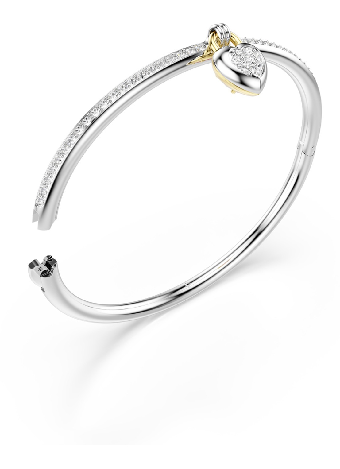 Swarovski Idyllia BANGLE M - detail 3 zilver