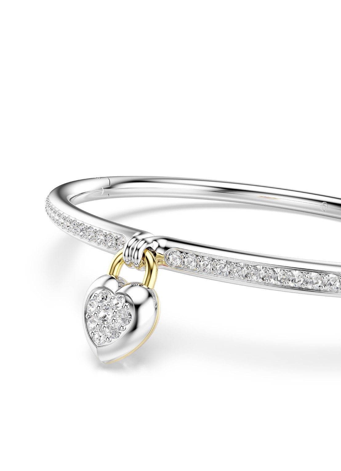 Swarovski Idyllia BANGLE M - detail 4 zilver