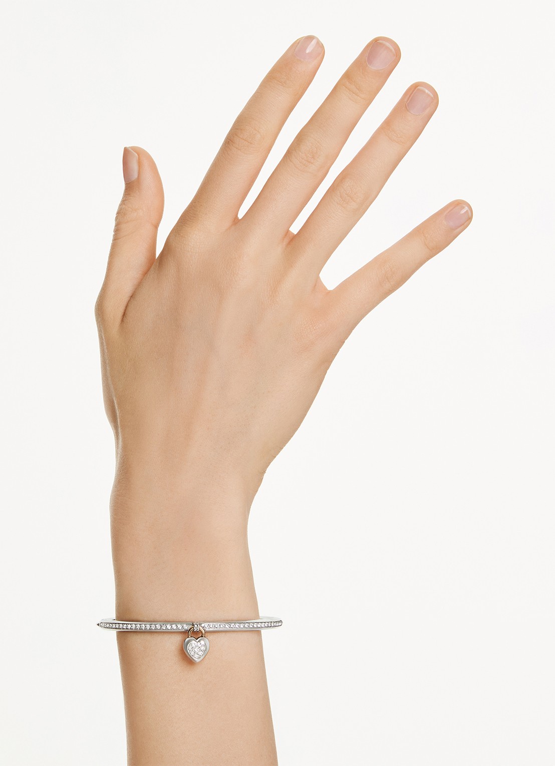 Swarovski Idyllia BANGLE M - detail 6 zilver