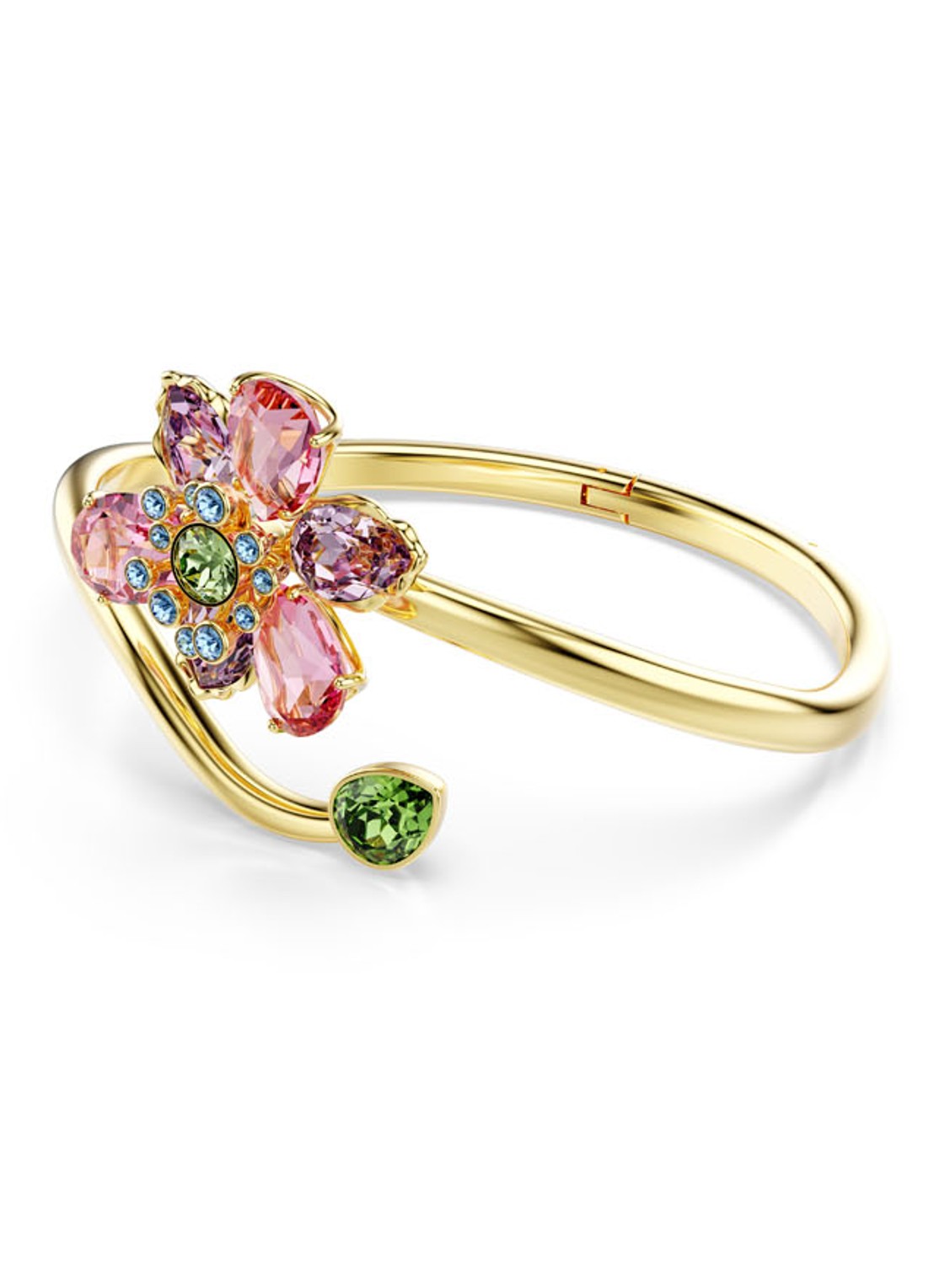 Swarovski Idyllia bangle verguld L  - detail 3 goud