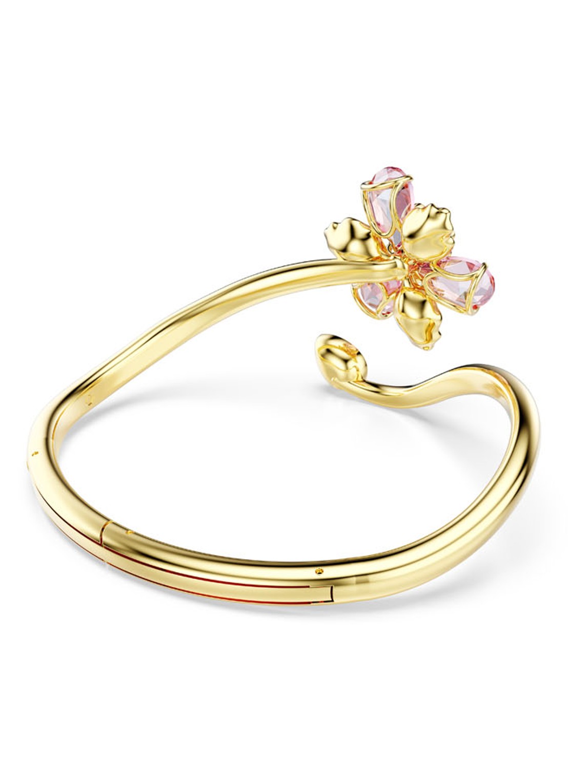 Swarovski Idyllia bangle verguld L  - detail 5 goud
